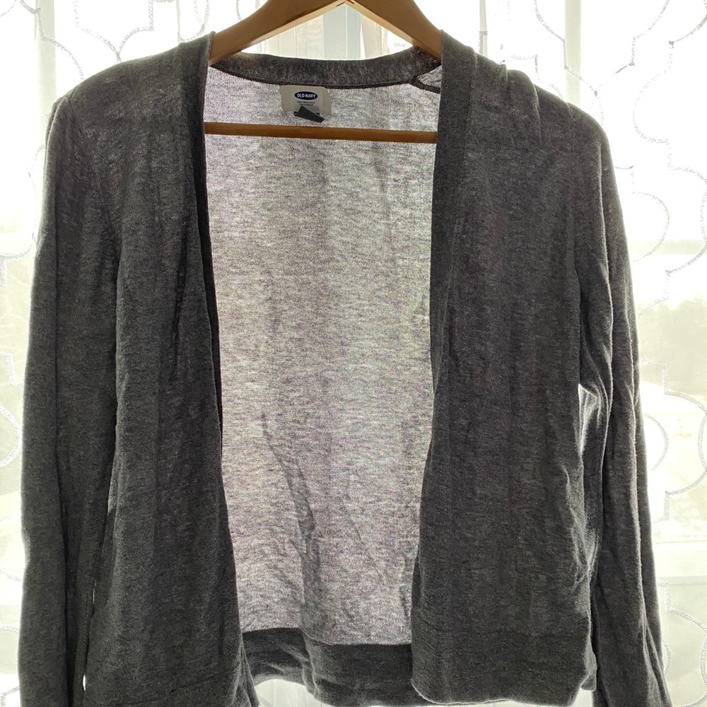 Gray Cardigan